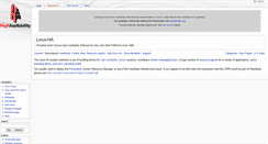 Desktop Screenshot of linux-ha.org